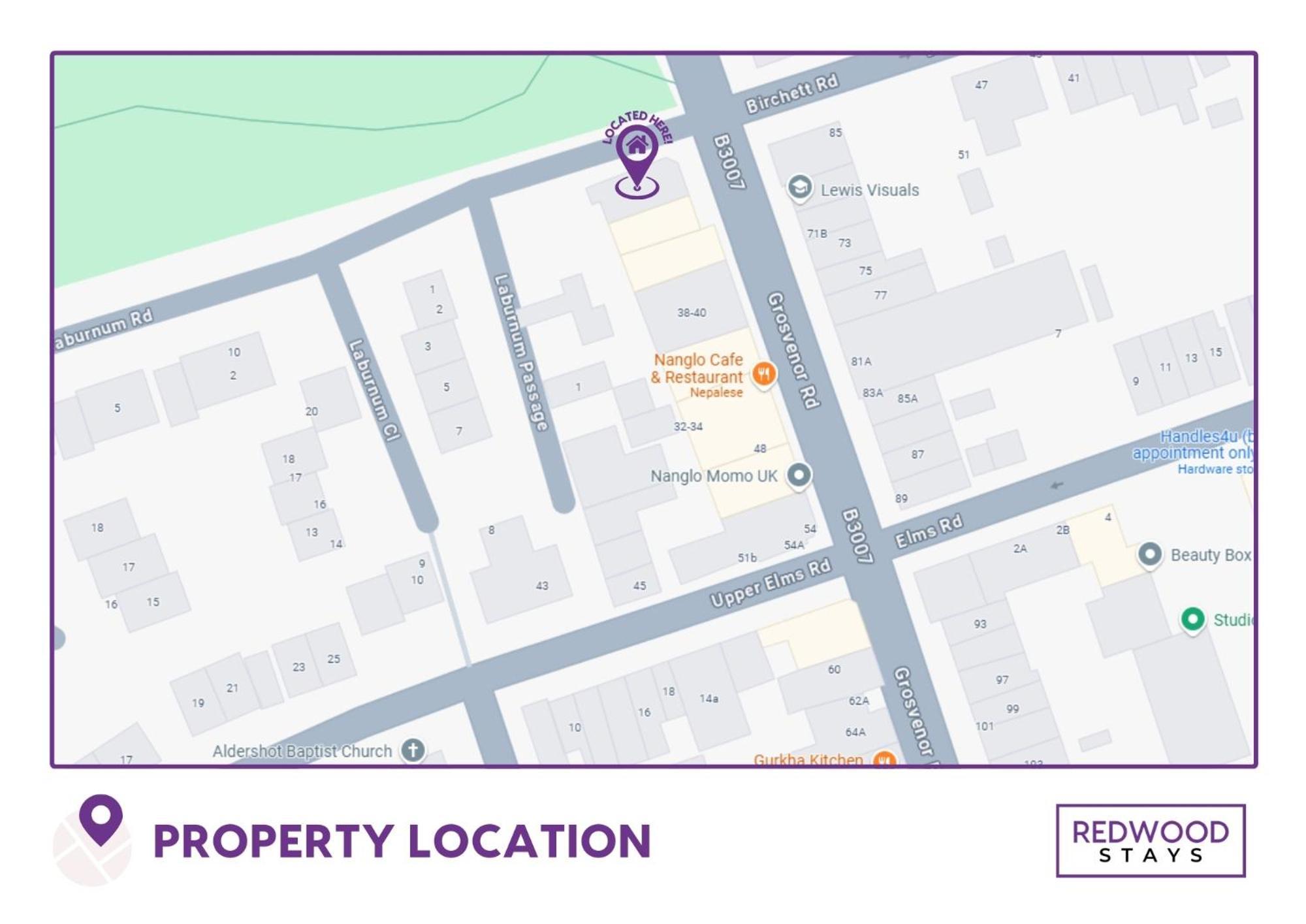 Brand New, 1 Bed 1 Bath, Modern Town Center Apartment, Netflix By Redwood Stays 奥尔德肖特 外观 照片